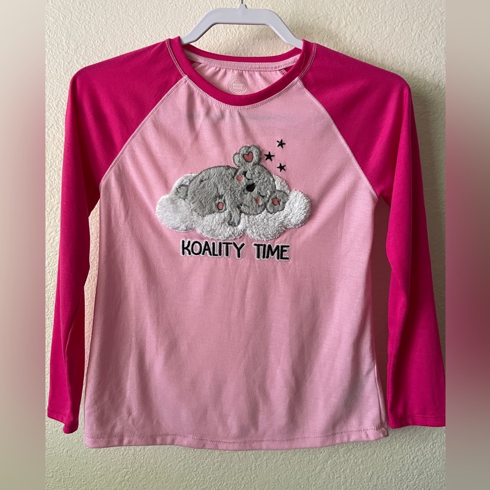Koala Pink Pajama Top